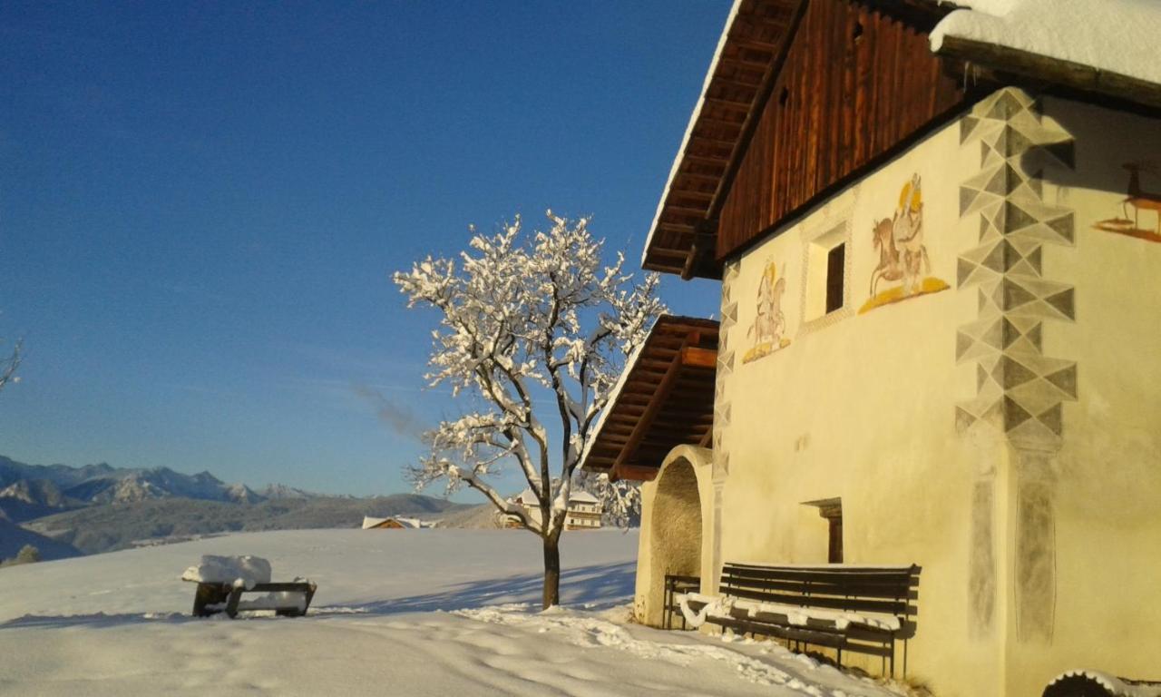 Huberhof Morgensonne Lägenhet Terenten Exteriör bild